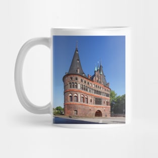 Holsten Gate, Luebeck, Schleswig-Holstein, Germany, Europe Mug